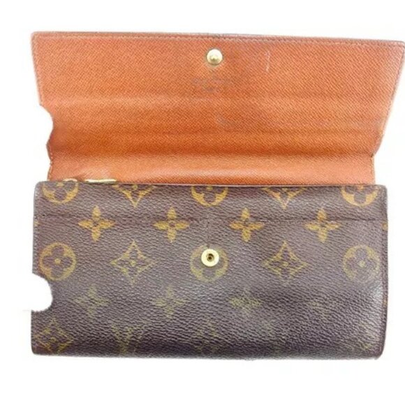 Louis Vuitton Wallet Purse Long Wallet Monogram Woman Authentic - Picture 4 of 10